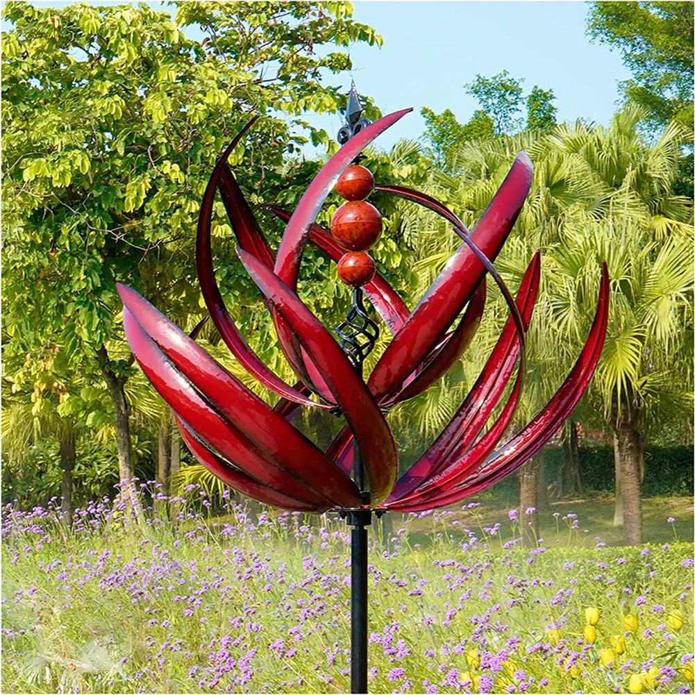 BreezeArt - Escultura de viento de metal