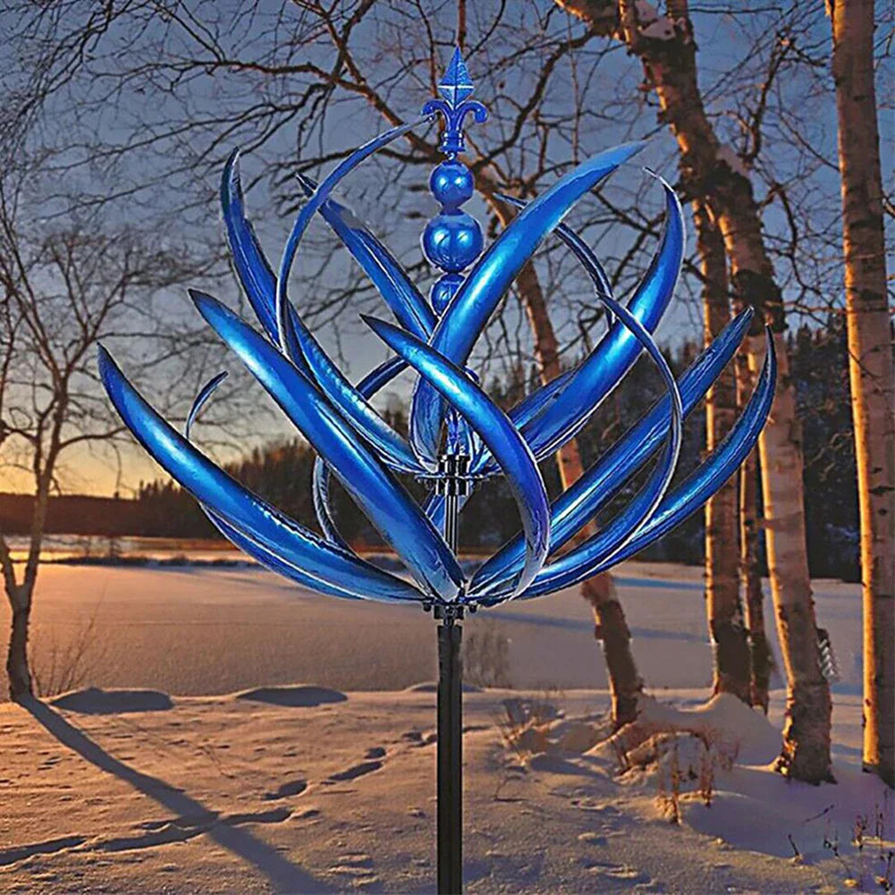 BreezeArt - Escultura de viento de metal