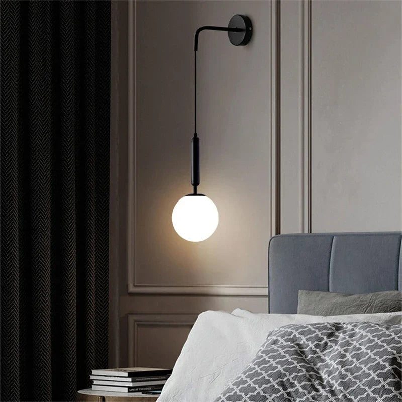 EclipseGlass - Moderne Glas-Wandleuchte