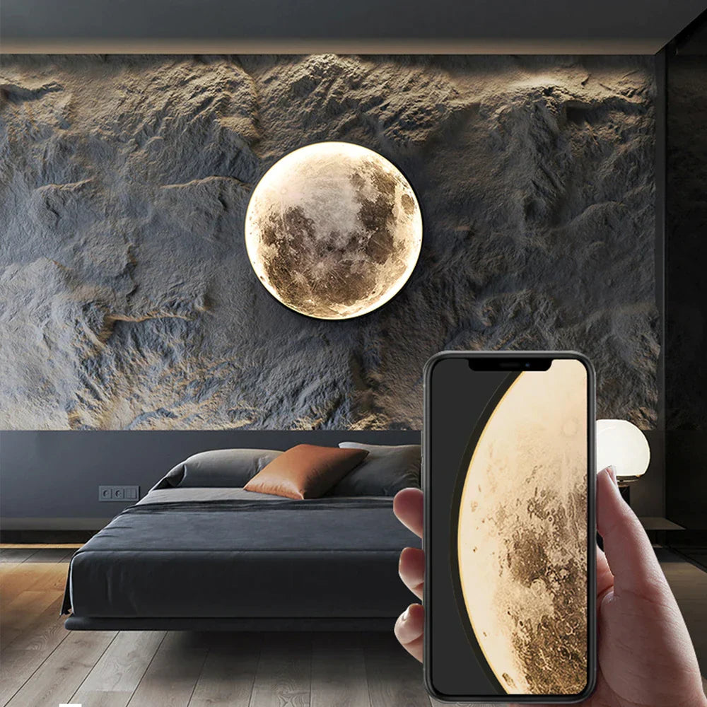 LunaLux - Lámpara de pared LED Maan