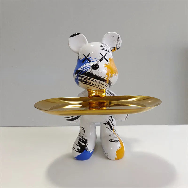 CraftBear - Berenstandbeeld con Dienblad