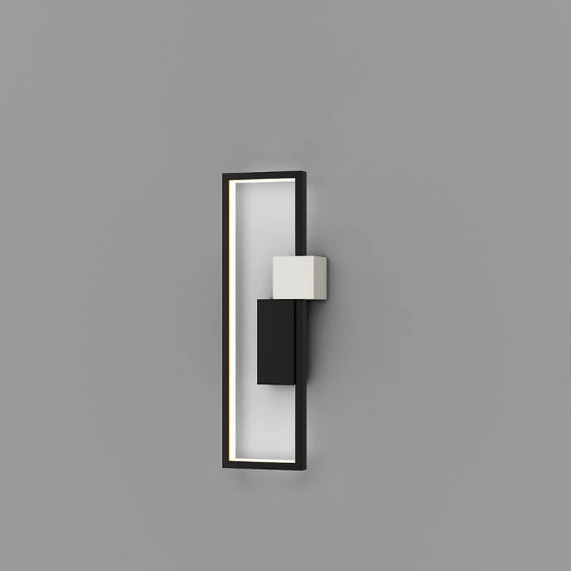 LumiSil - Lámpara de pared LED minimalista y creativa con marco de silicona