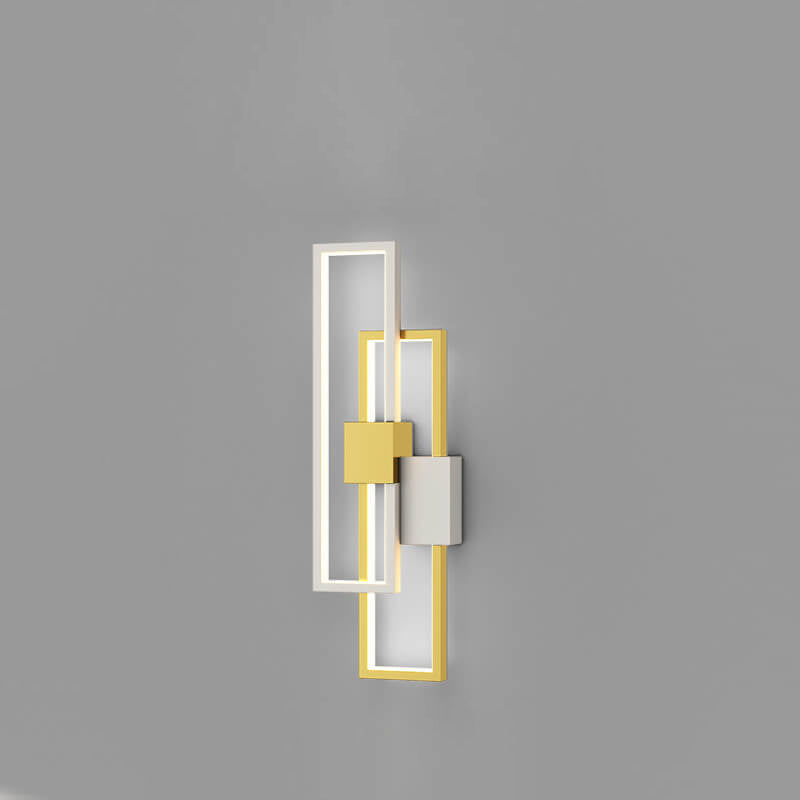 LumiSil - Lámpara de pared LED minimalista y creativa con marco de silicona