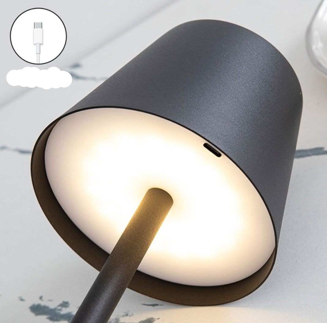 LichtFlex - Lámpara LED Draadloze con base de carga USB
