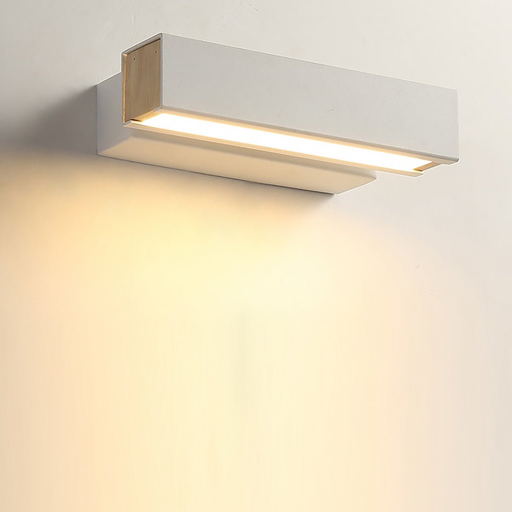LuxeGlow - Lámpara de pared LED minimalista con diseño dramático
