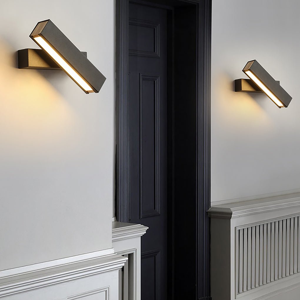 LuxeGlow - Lámpara de pared LED minimalista con diseño dramático