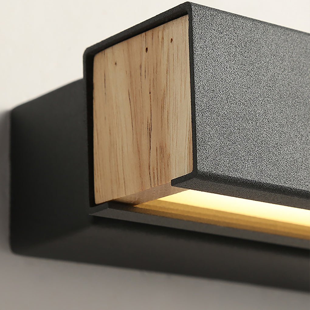 LuxeGlow - Lámpara de pared LED minimalista con diseño dramático