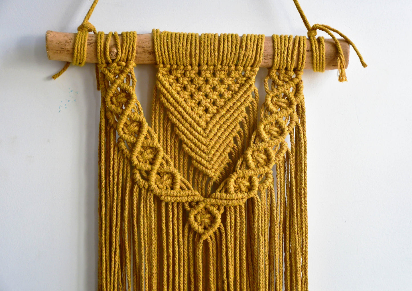 Decoración de pared de macramé bohemio