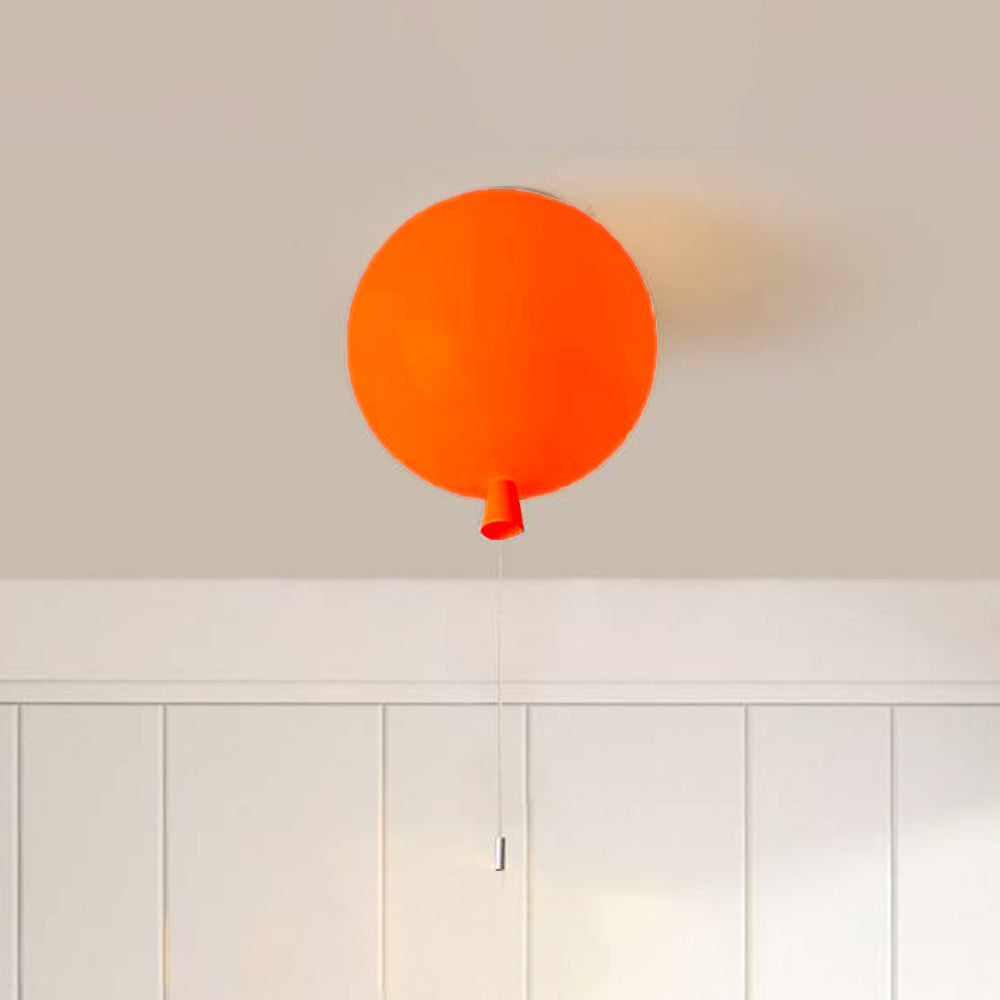Lámpara de techo LED Fateh Moderne Kleine Ronde blanco acrílico Slaapker