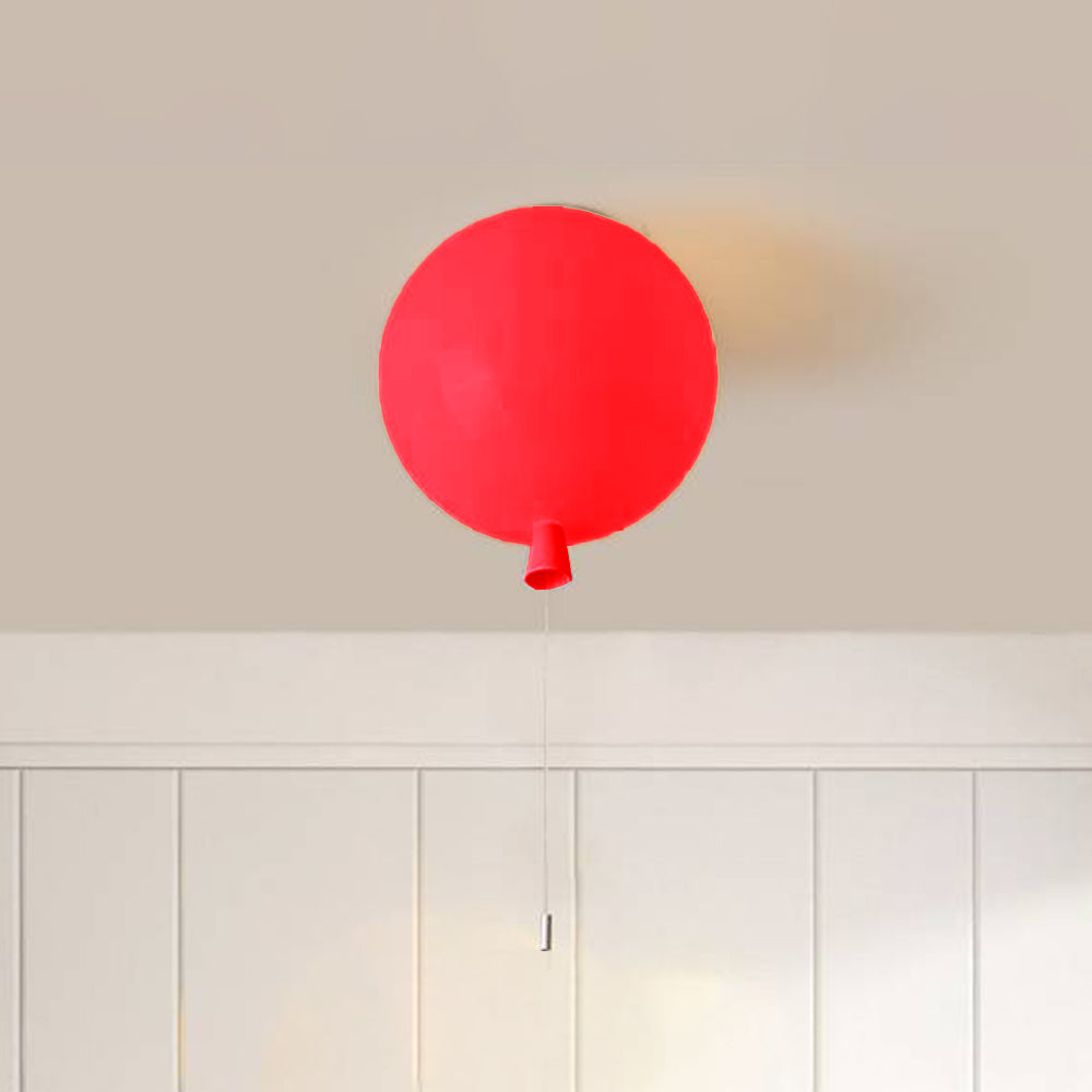Lámpara de techo LED Fateh Moderne Kleine Ronde blanco acrílico Slaapker