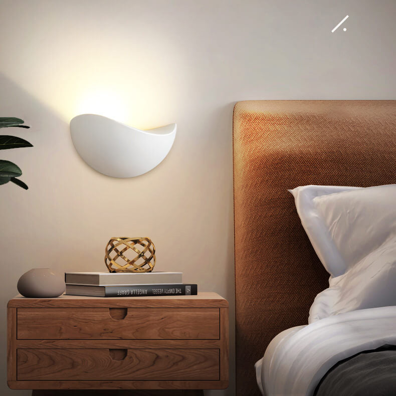 Luminia - Creatieve minimalistische halfronde aluminium LED wandlamp