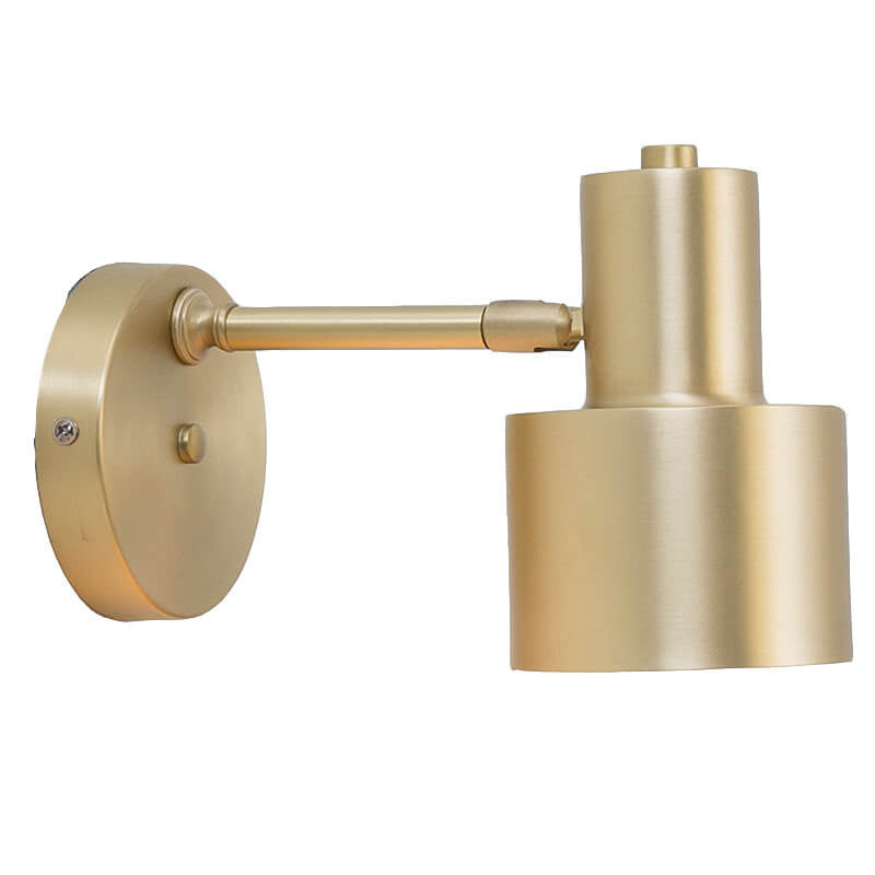 SolLuxe - Nordische minimalistische gouden metalen kolom wandlamp