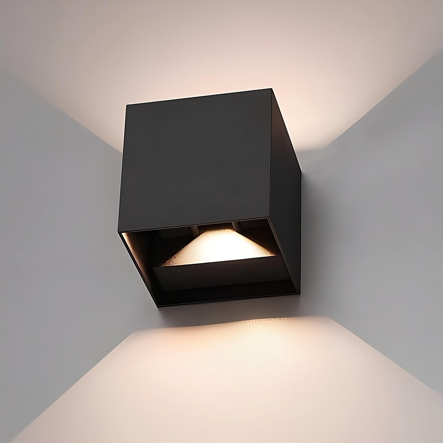 GloedLux - LuxeSquare Wandlamp