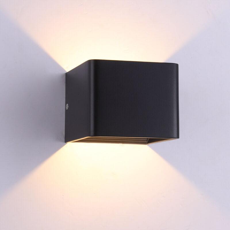 LuxorLight - Stijlvolle vierkante LED-wandlampen van aluminium