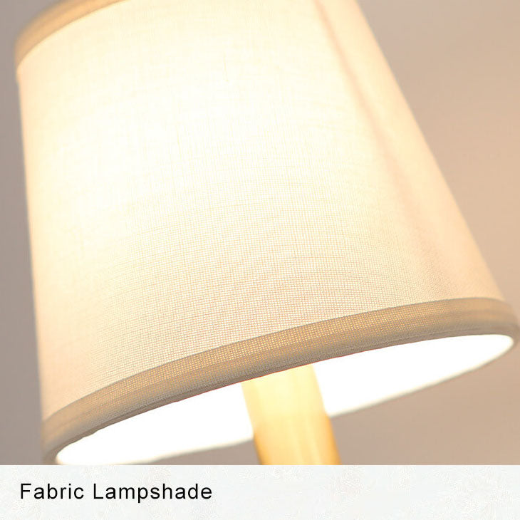 LumiFlora - Moderne wandlamp met 1 arm en plantenmotief van stof