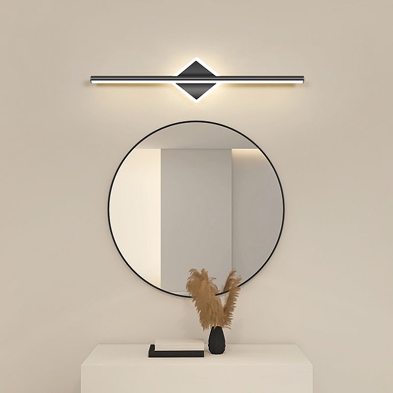 Leigh Moderne Rond/Vierkant LED Wandlamp Zwart/Goud Metaal/Silicone Woon/Slaap/Badkamer