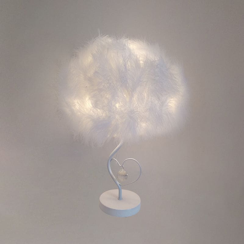 EvoGlow - Scandinavische romantische Feather Cloud tafellamp