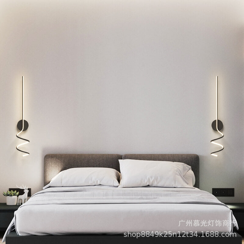 LumiArc - Minimalistische creatieve Arcs Lines 1-licht LED-wandlamp