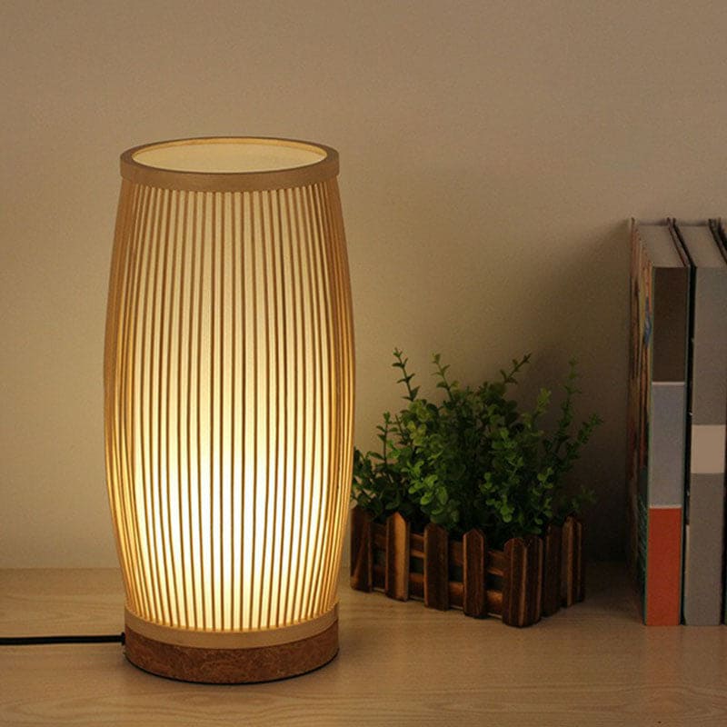 BambooGlow - Bamboe Tafel Lamp Nachtlampje