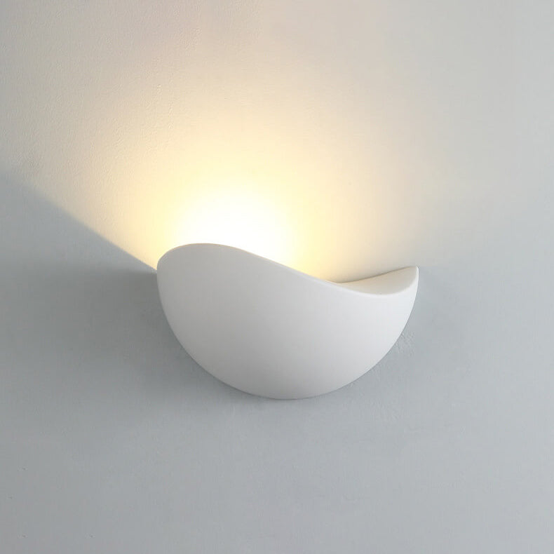 Luminia - Creatieve minimalistische halfronde aluminium LED wandlamp