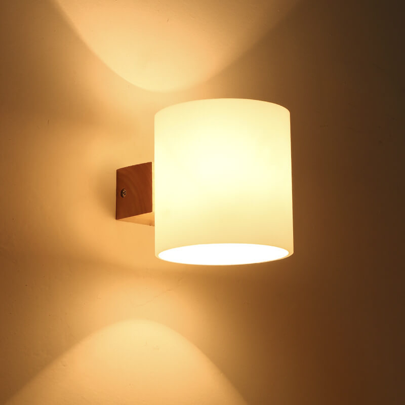 GloBrite - Moderne wandlamp in cilindervorm met 1 licht