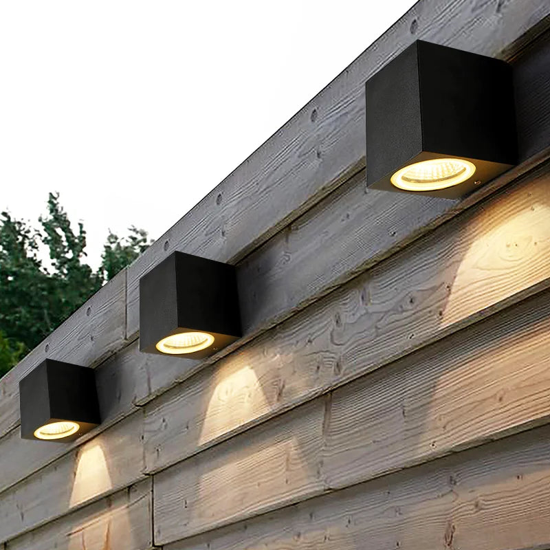 Skyline - LED-Wandlamp voor Buiten