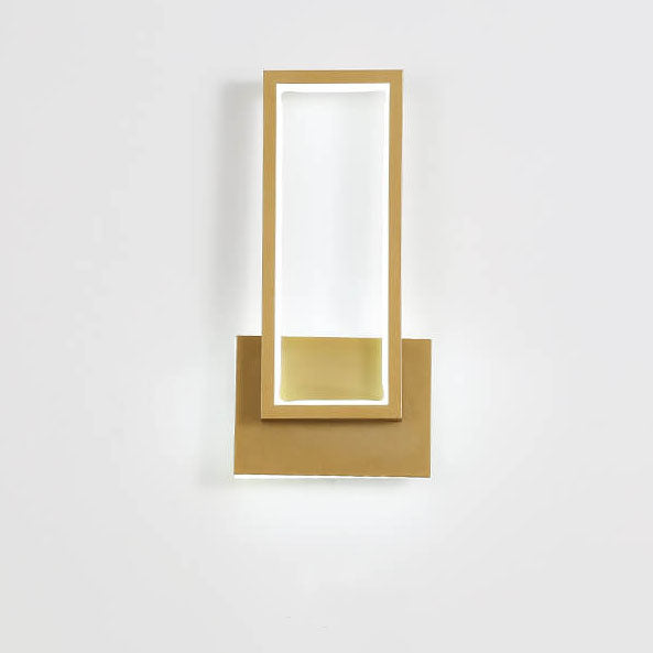 LumiDazzle - Luxe gouden LED wandlamp met minimalistisch design