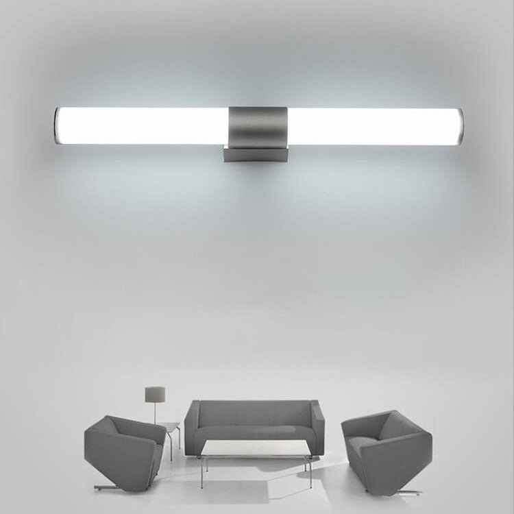 LuxBright - Moderne minimalistische cilindrische LED spiegel wandlamp