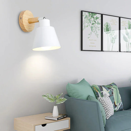 CalmAura - Lámpara de pared minimalista escandinava 