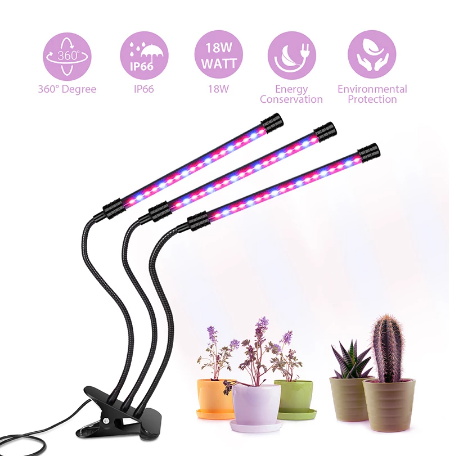 USB LED Groeilamp Volledig Spectrum Fytolamp met Besturing voor Plantenzaden