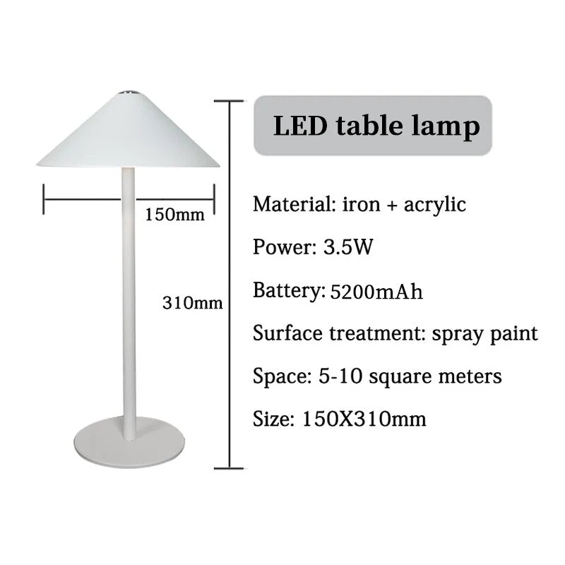 GoLumina - Oplaadbare bureaulamp