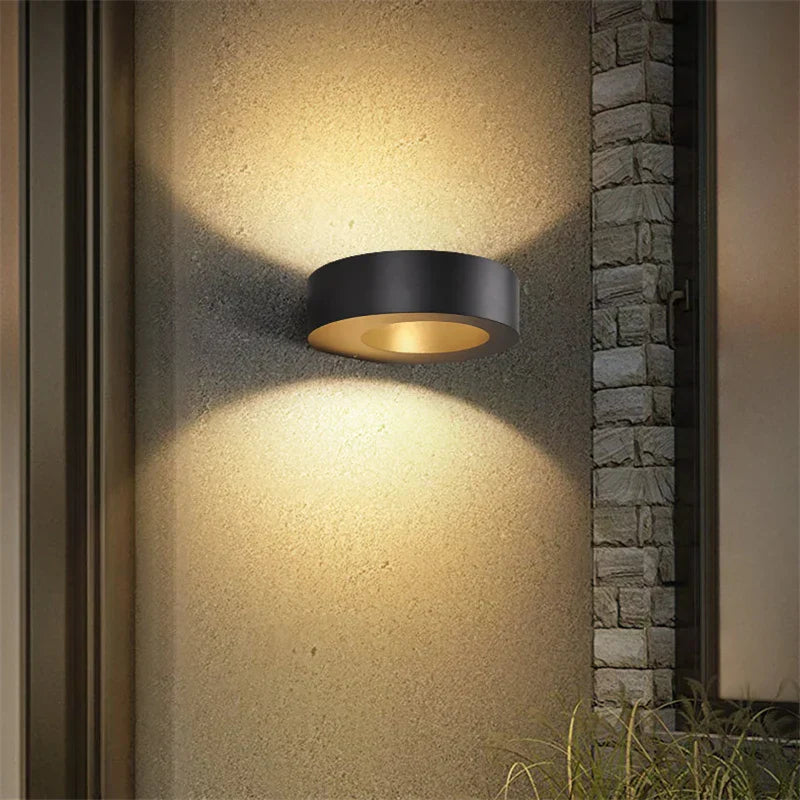 HydroGleam - Waterdichte Wandlamp voor Buiten