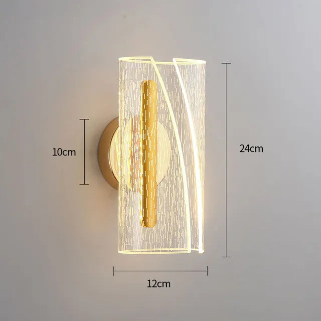 HaloNord - Lámpara de pared LED escandinava