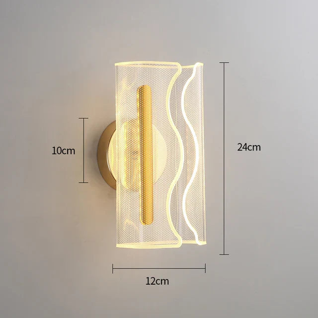 HaloNord - Lámpara de pared LED escandinava