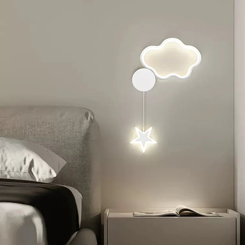 Dreamscape - Wolken Ster Maan Wandlamp