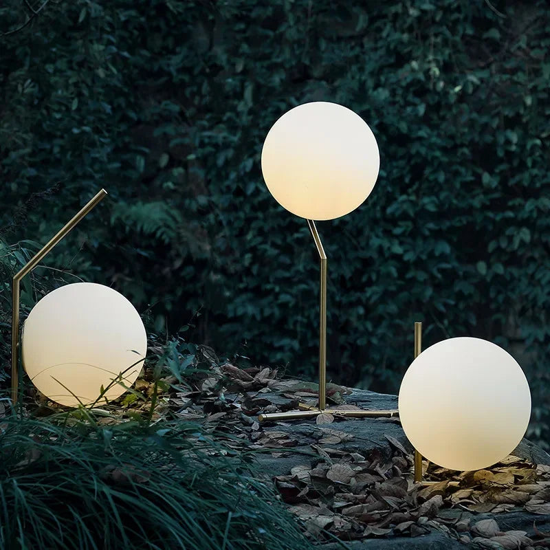 UrbanElegance - Lámpara de hogar vidriada minimalista moderna