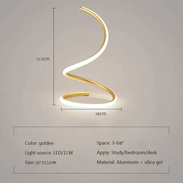 BrillianceFlex - Lámpara de mesa LED moderna