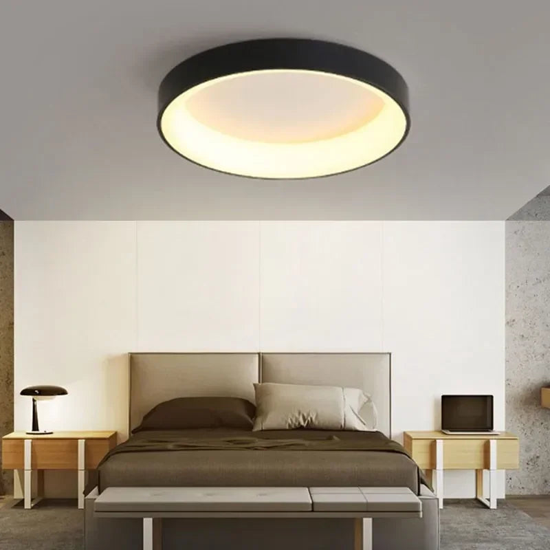 CelestialBeam - Lámpara de techo LED redonda noorse 