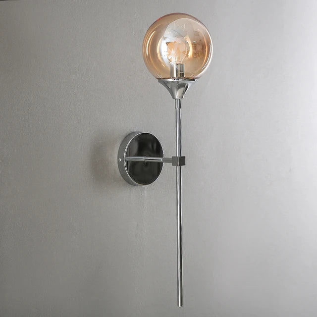 GlimmerNord - Scandinavisch Modern Glas Wandlamp