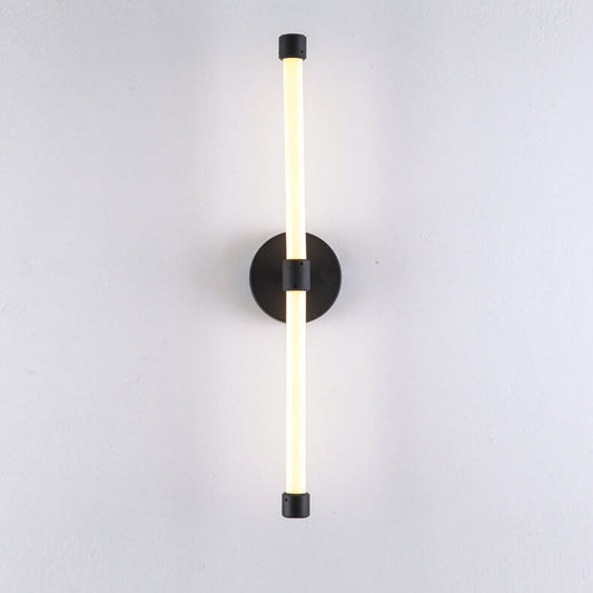 Lumiglo - Moderne minimalistische buisvormige LED wandlamp van acryl