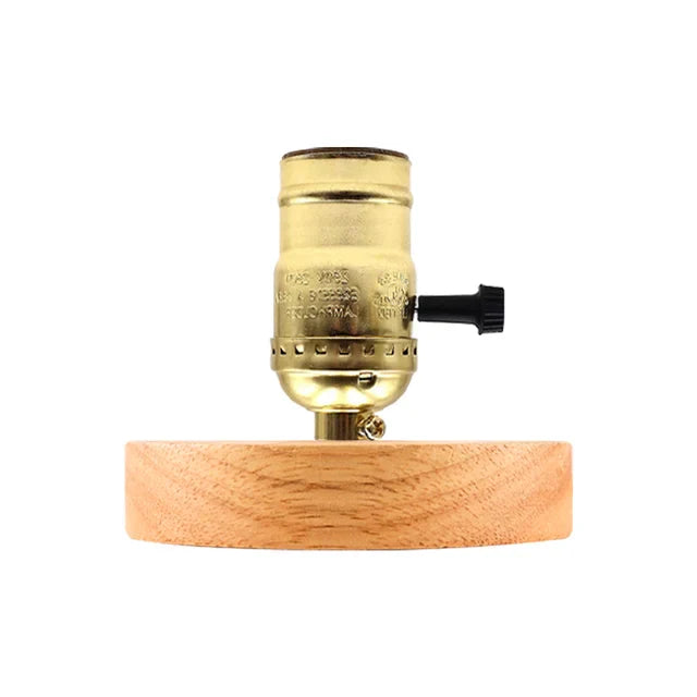 WoodWhimsy - Lámpara decorativa retro Houten