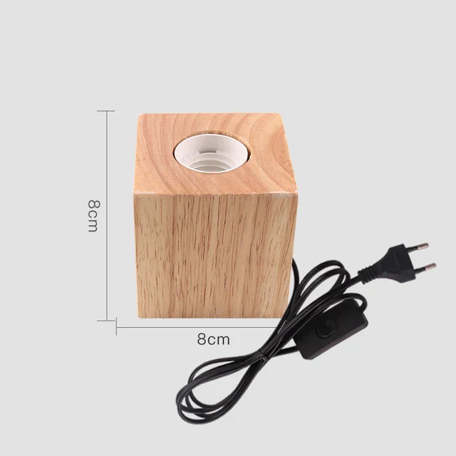 WoodWhimsy - Lámpara decorativa retro Houten
