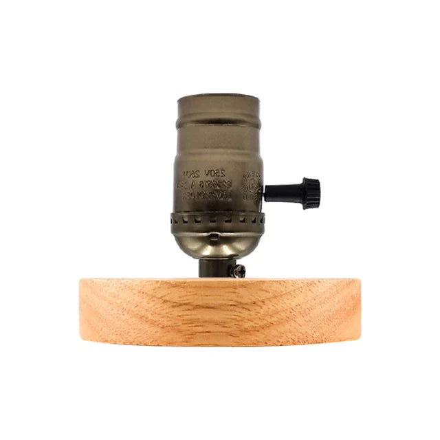 WoodWhimsy - Lámpara decorativa retro Houten
