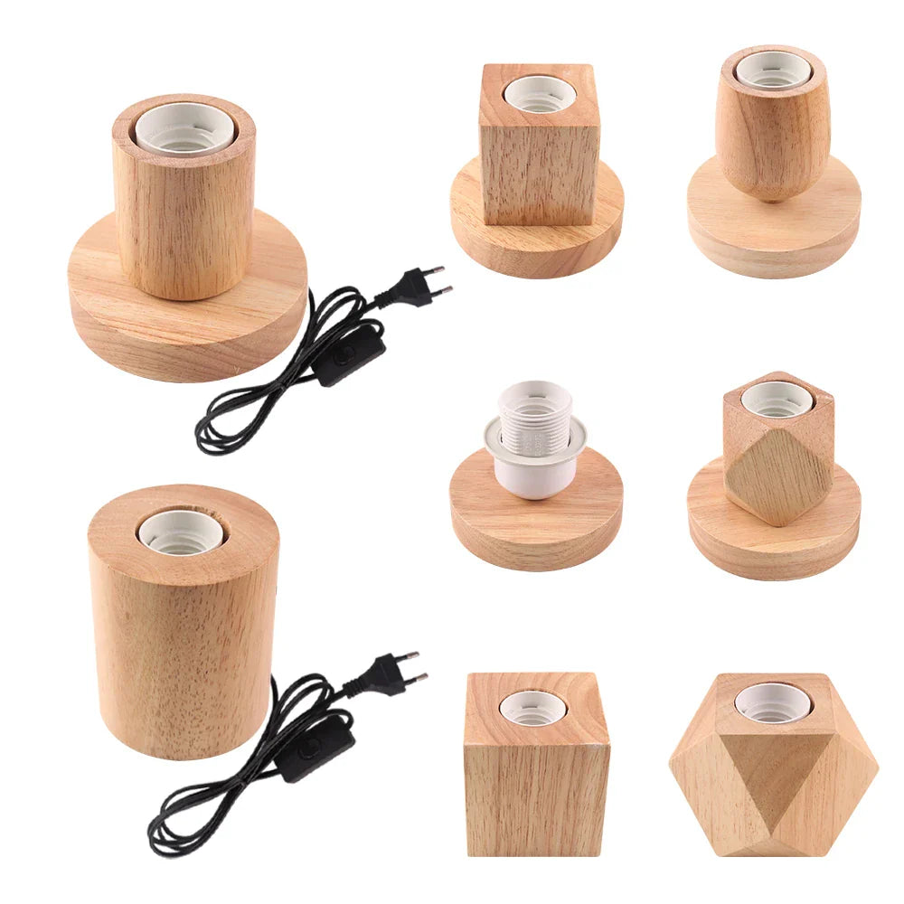 WoodWhimsy - Lámpara decorativa retro Houten