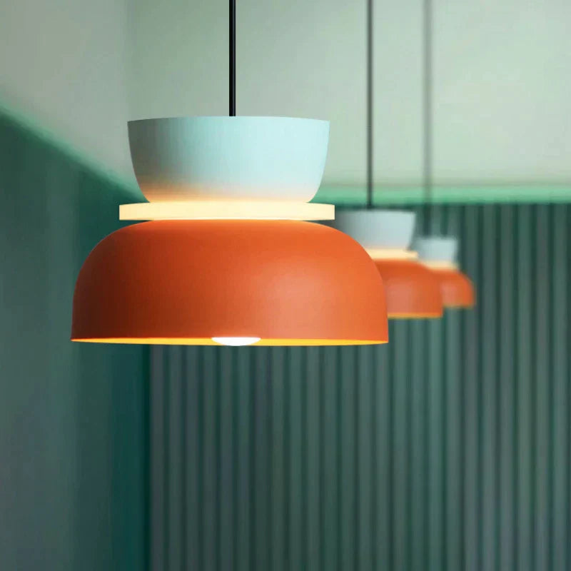 LuminaGlow - Lámpara colgante moderna en estilo escandinavo Macaron Stijl